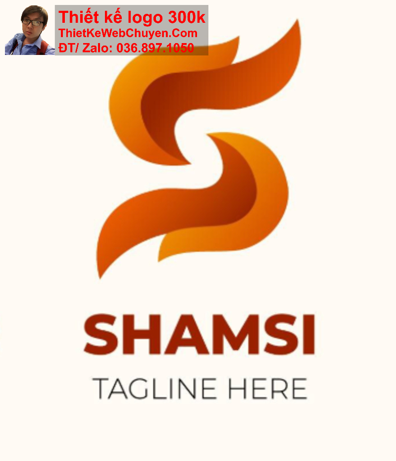 Thiết kế logo chữ S