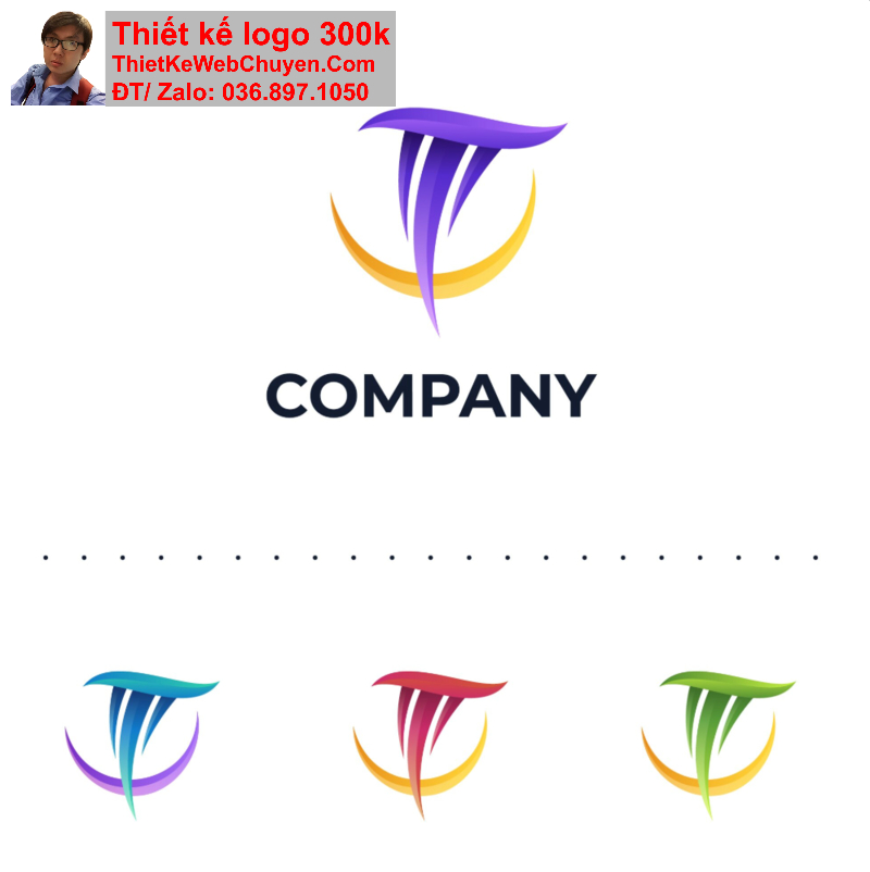 Thiết kế logo chữ T cách điệu Thiết kế logo chữ T cách điệu