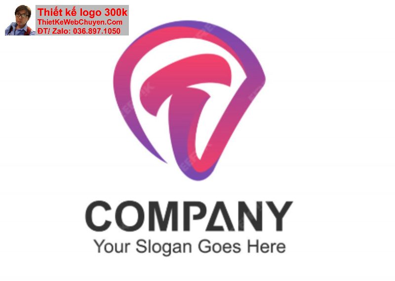 Thiết kế logo chữ T cách điệu Thiết kế logo chữ T cách điệu