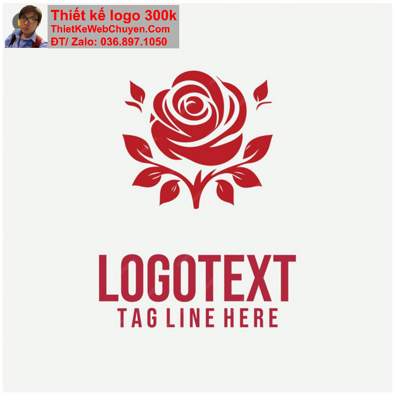 logo hoa hồng logo hoa hồng