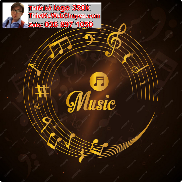 Thiết kế logo âm nhạc