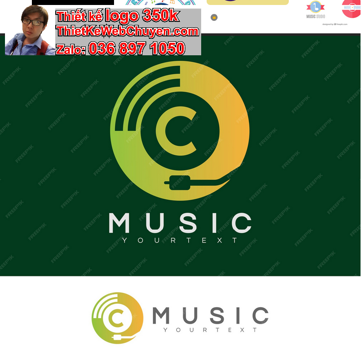 Thiết kế logo âm nhạc