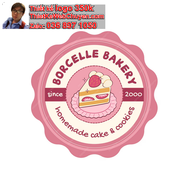 Thiết Kế Logo Bánh Kẹo