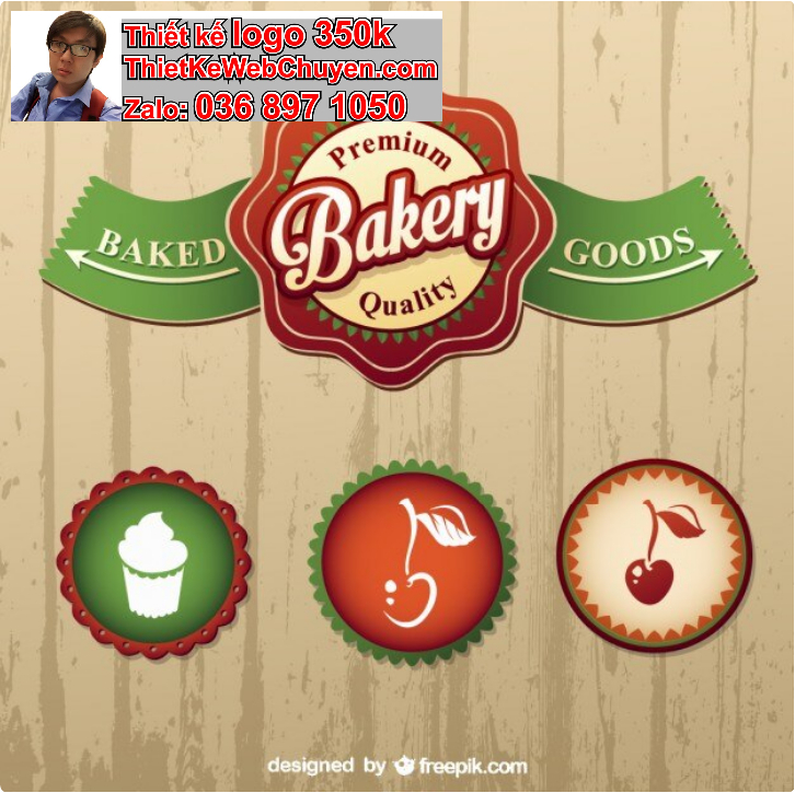 Thiết Kế Logo Bánh Kẹo