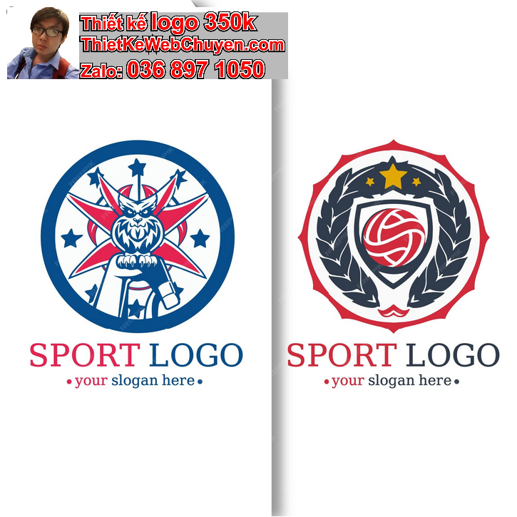 Thiết kế logo câu lạc bộ thể thao