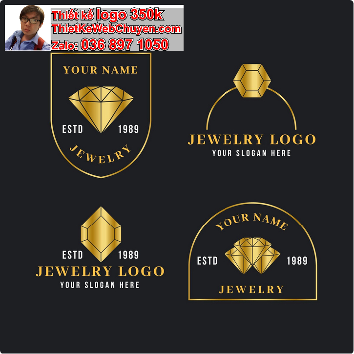 Thiết Kế Logo Cửa Hàng Trang Sức