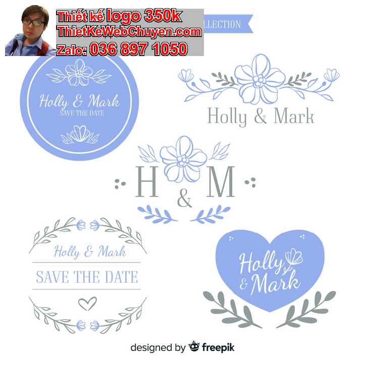 Thiết Kế Logo Đám Cưới