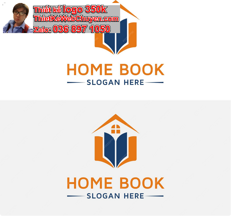 Thiết kế logo nhà sách