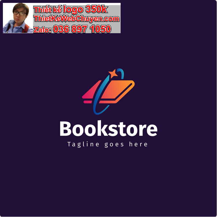 Thiết kế logo nhà sách