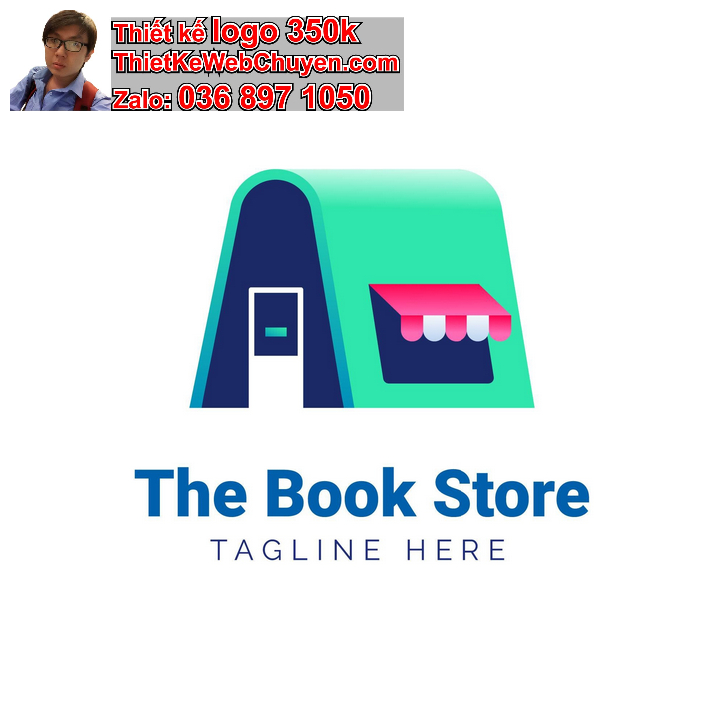 Thiết kế logo nhà sách