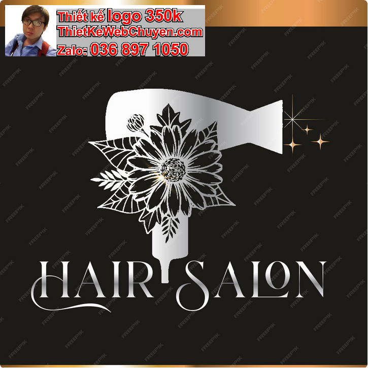 Thiết Kế Logo Salon Tóc