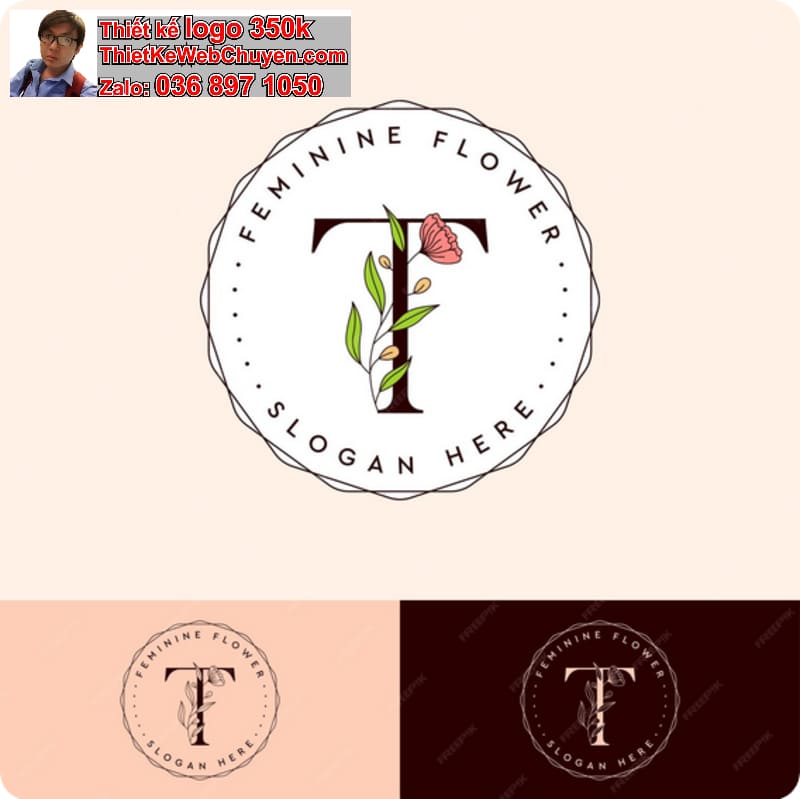 Thiết kế logo tên Tấn