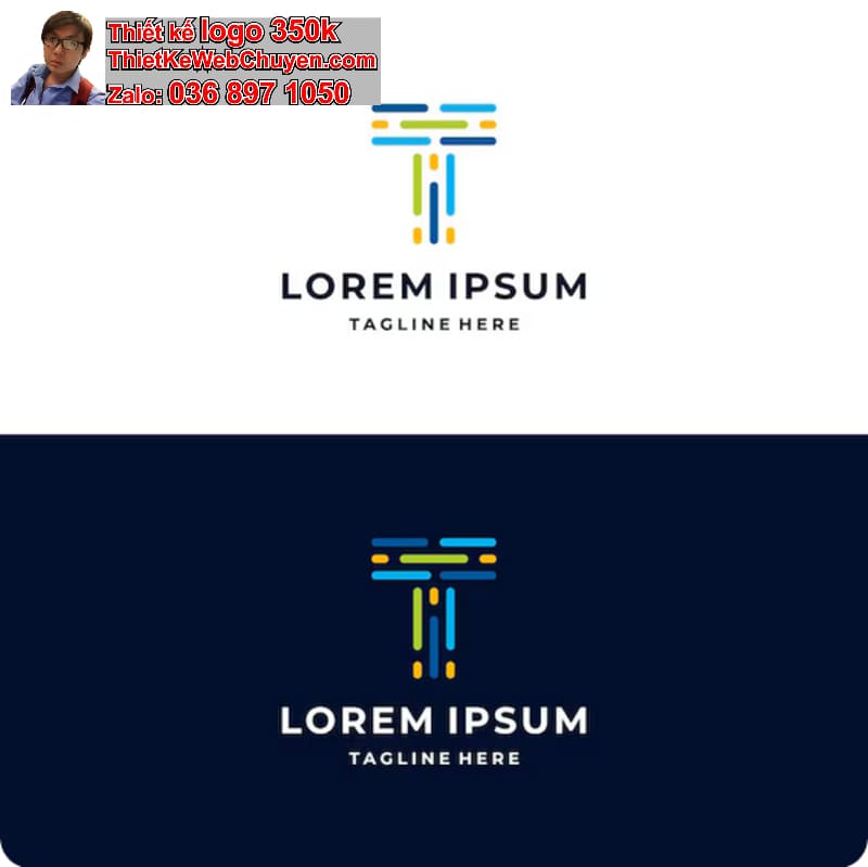 Thiết kế logo tên Tấn