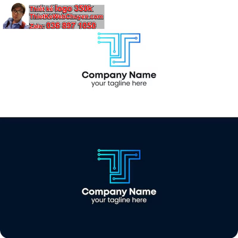 Thiết kế logo tên Tấn