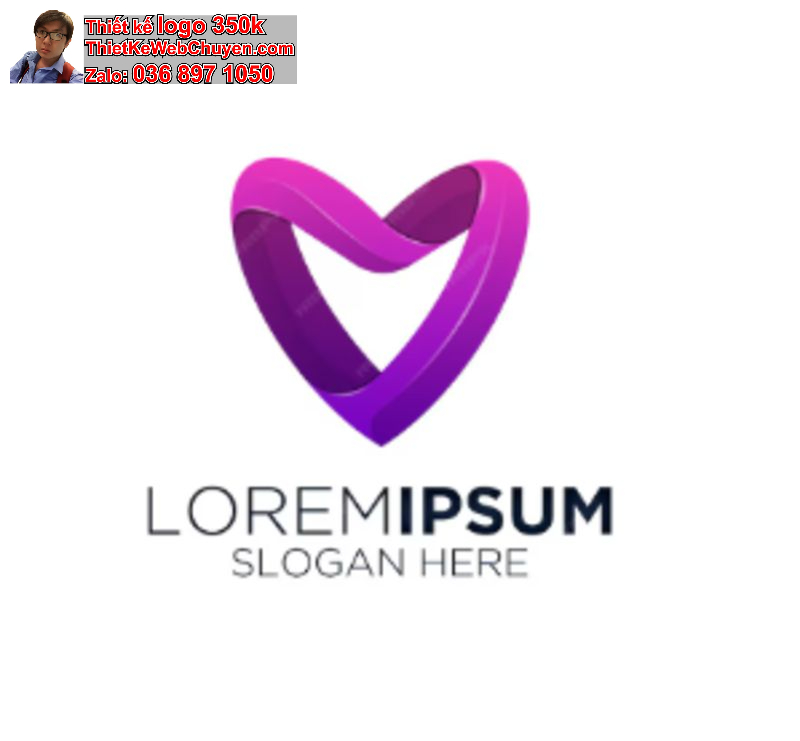 Thiết kế logo tên Vinh