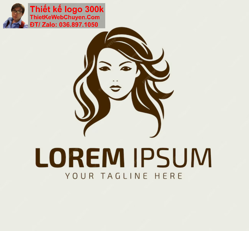 Thiết Kế Logo Tóc Nữ Thiết Kế Logo Tóc Nữ