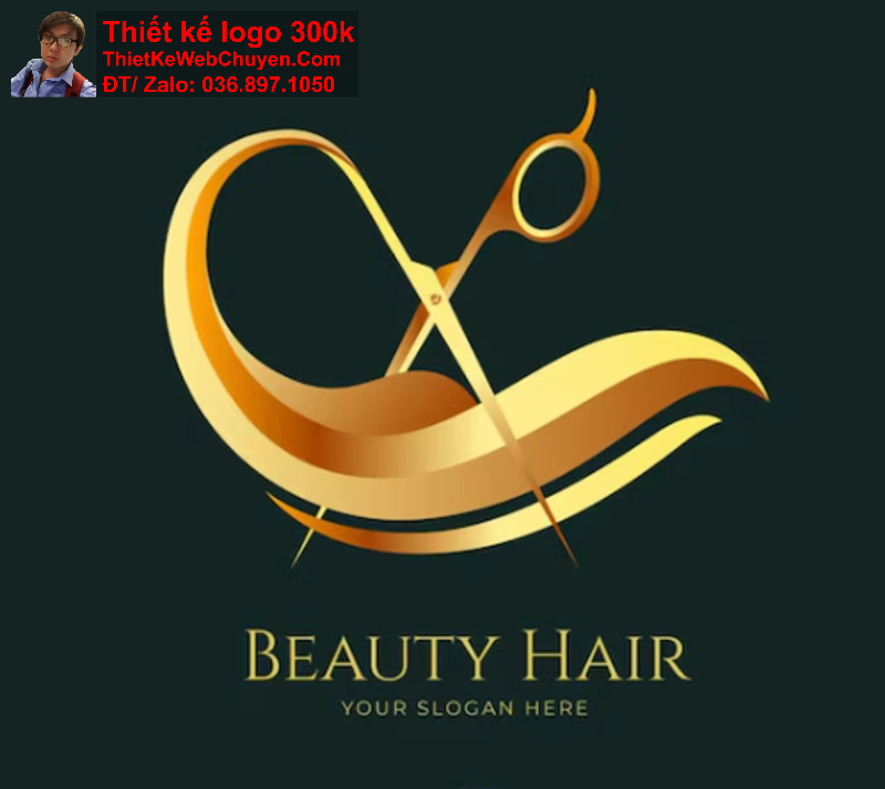Thiết Kế Logo Tóc Nữ Thiết Kế Logo Tóc Nữ
