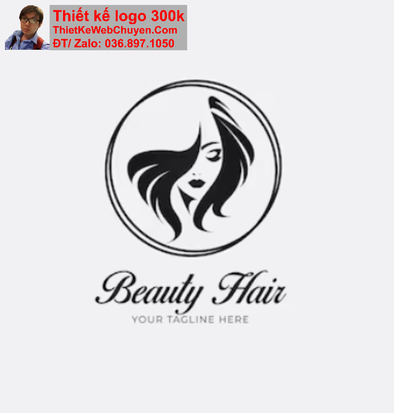 Thiết Kế Logo Tóc Nữ Thiết Kế Logo Tóc Nữ