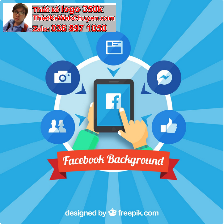 Thiết kế logo bán hàng Facebook