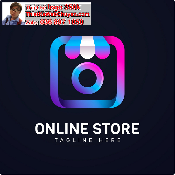 Thiết kế logo bán hàng Facebook