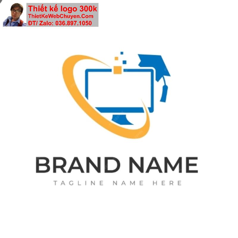 Thiết kế logo bán khóa học trực tuyến Thiết kế logo bán khóa học trực tuyến