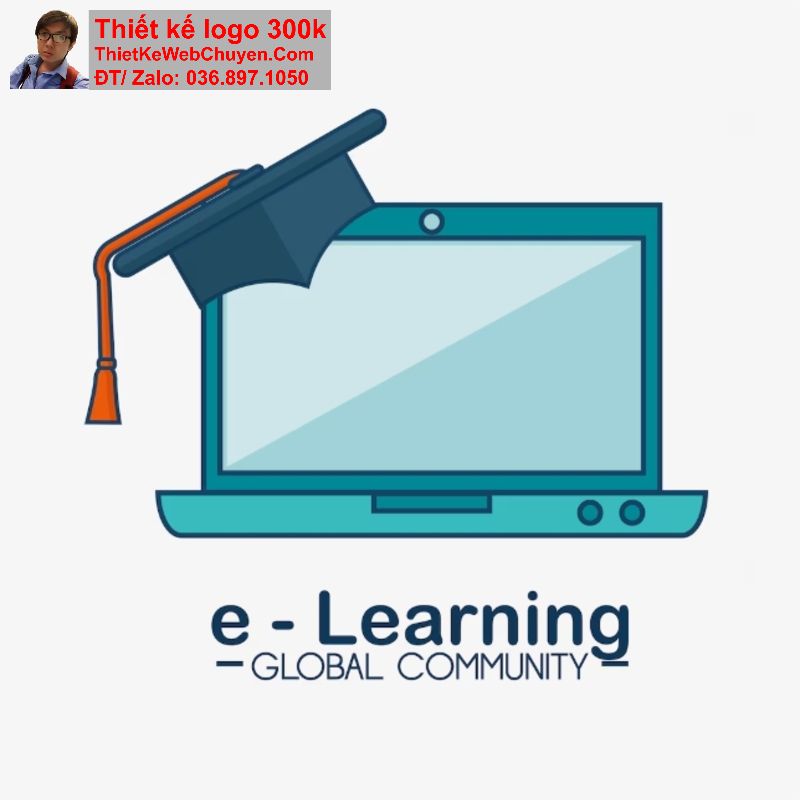 Thiết kế logo bán khóa học trực tuyến Thiết kế logo bán khóa học trực tuyến