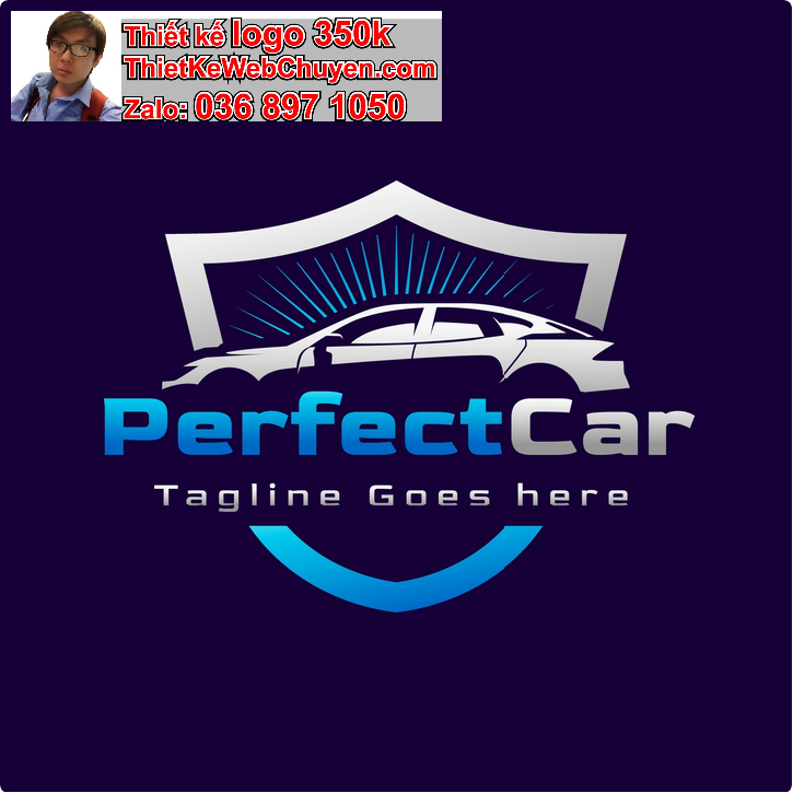 Thiết kế logo bán ô tô xe hơi