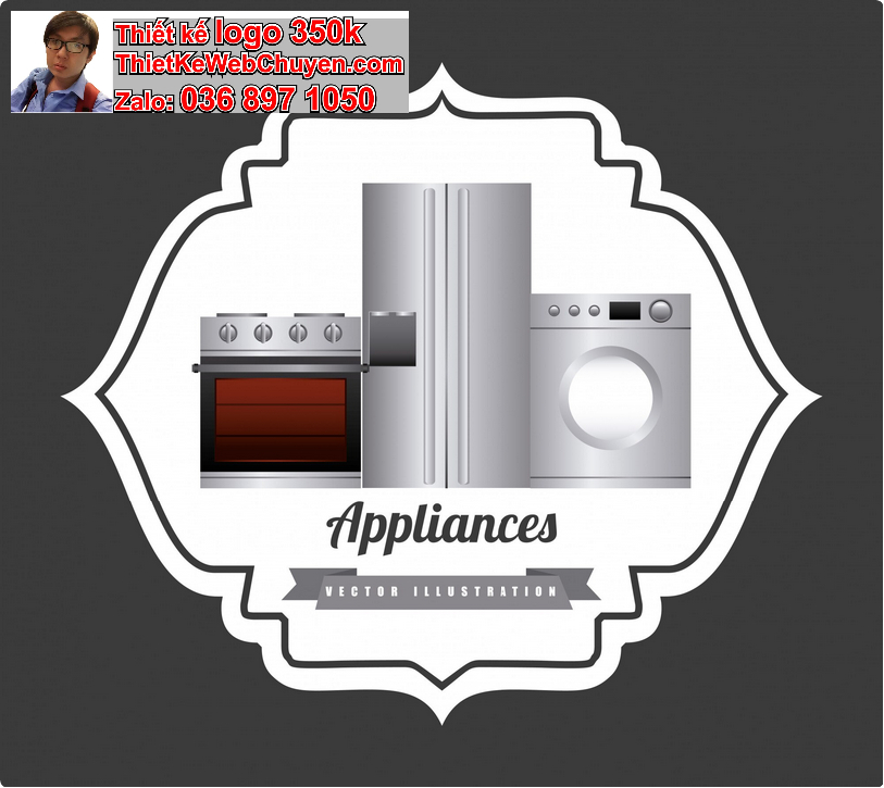 Thiết kế logo bán thiết bị đồ gia dụng
