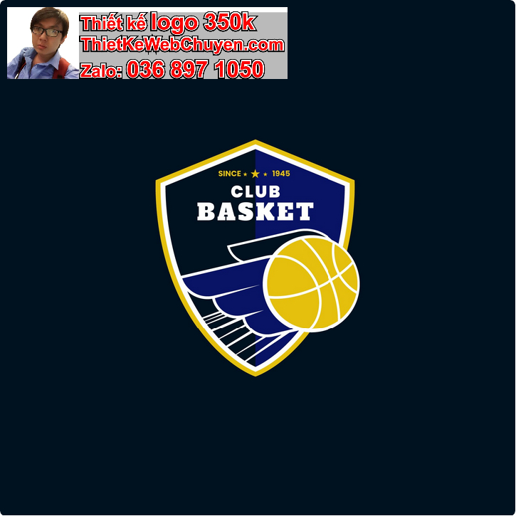 Thiết kế logo bóng chuyền 