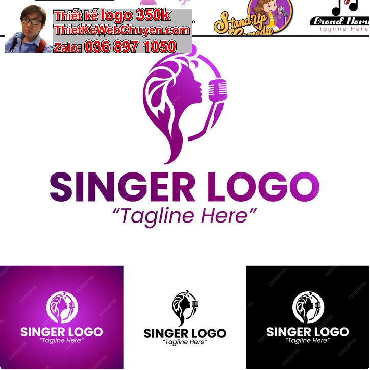 Thiết kế logo ca sĩ
