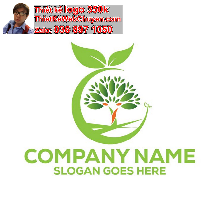 Thiết kế logo cây xanh