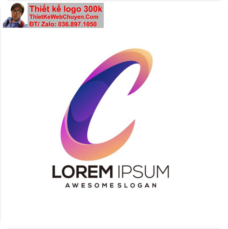 Thiết kế logo chữ C cách điệu Thiết kế logo chữ C cách điệu