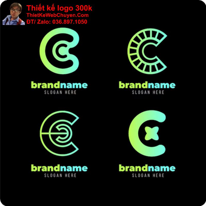 Thiết kế logo chữ C cách điệu Thiết kế logo chữ C cách điệu