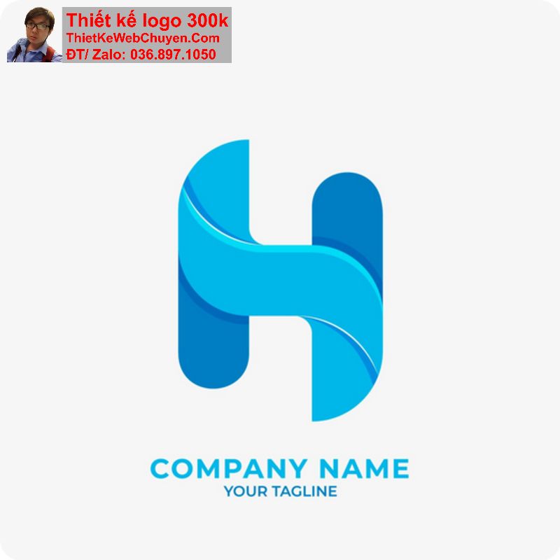 Thiết kế logo chữ H cách điệu Thiết kế logo chữ H cách điệu