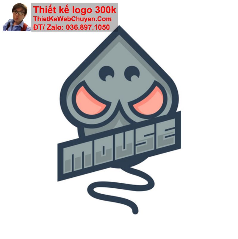 Thiết kế logo con chuột Thiết kế logo con chuột