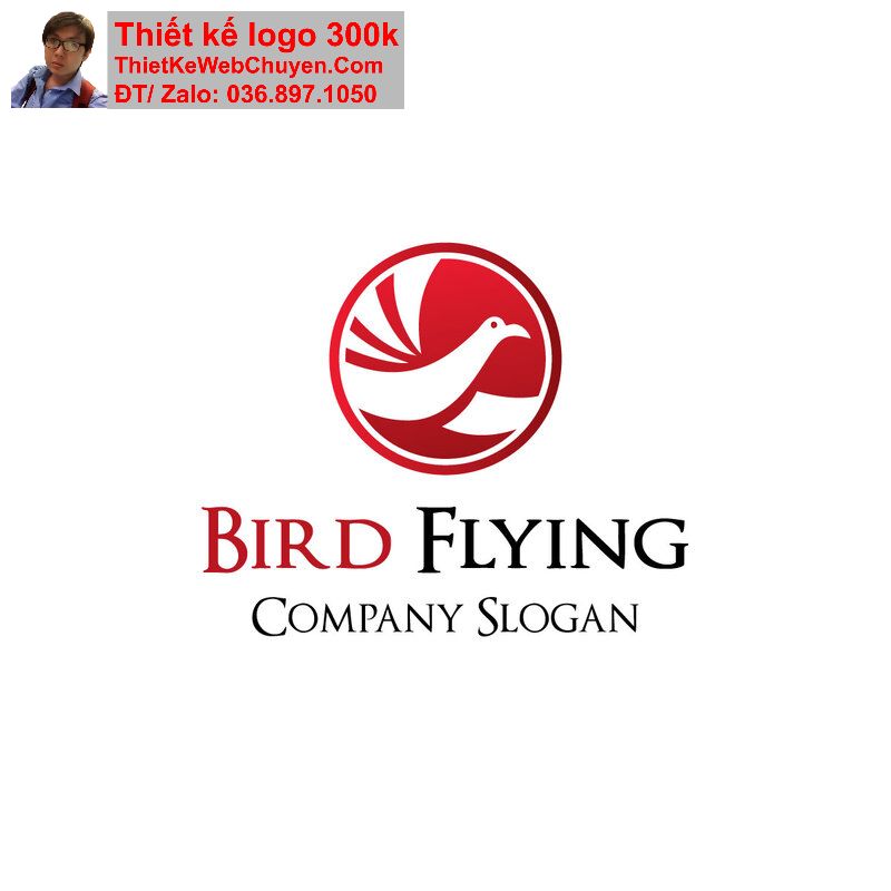 Thiết kế logo con cò Thiết kế logo con cò