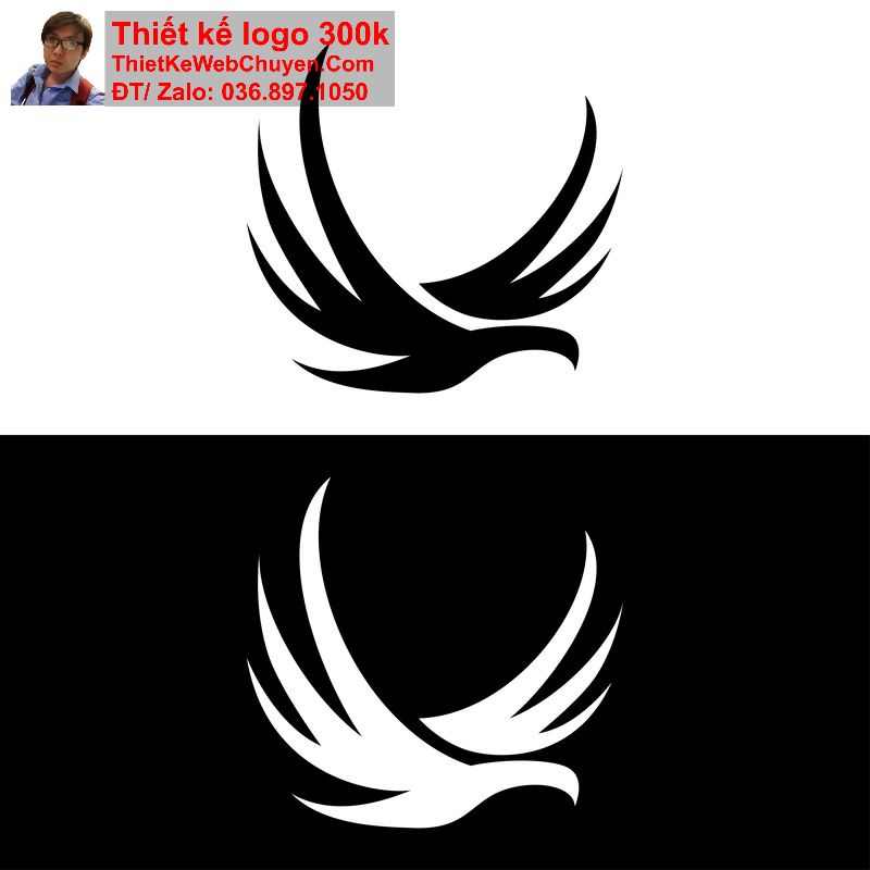 Thiết kế logo con cò Thiết kế logo con cò