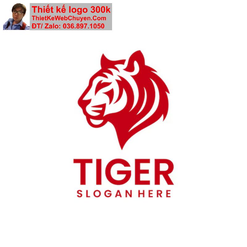 Thiết kế logo con cọp Thiết kế logo con cọp