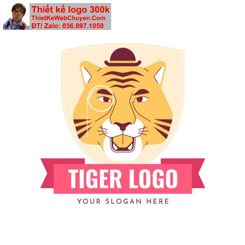Thiết kế logo con cọp Thiết kế logo con cọp