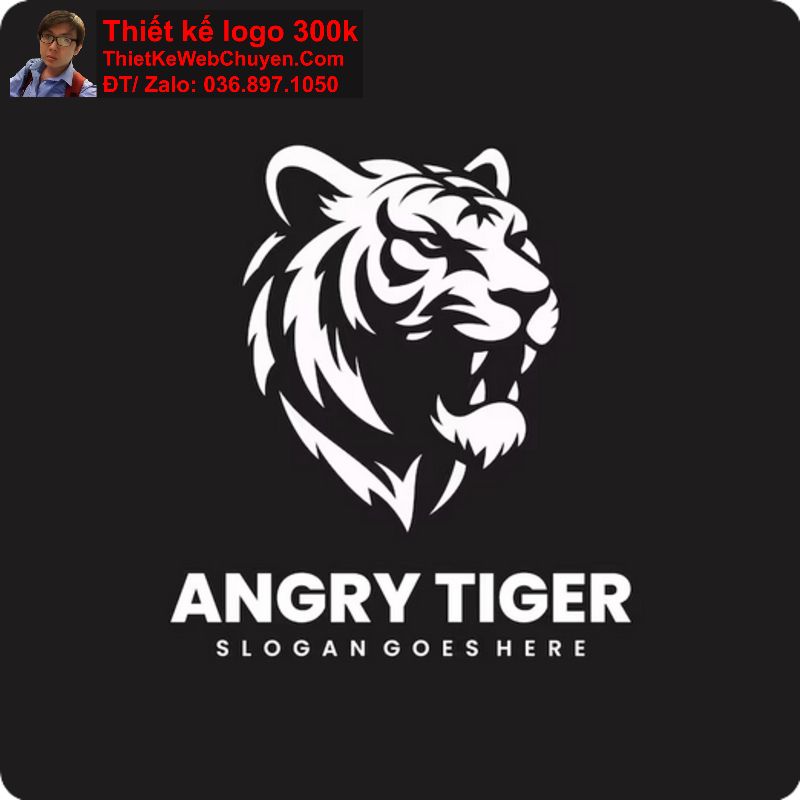 Thiết kế logo con cọp Thiết kế logo con cọp