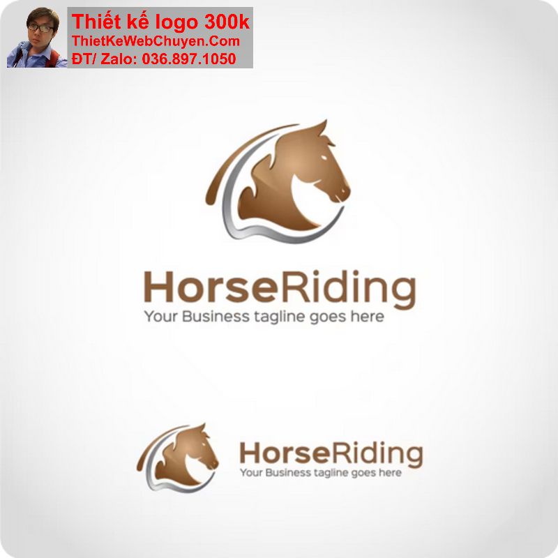 Thiết kế logo con ngựa Thiết kế logo con ngựa