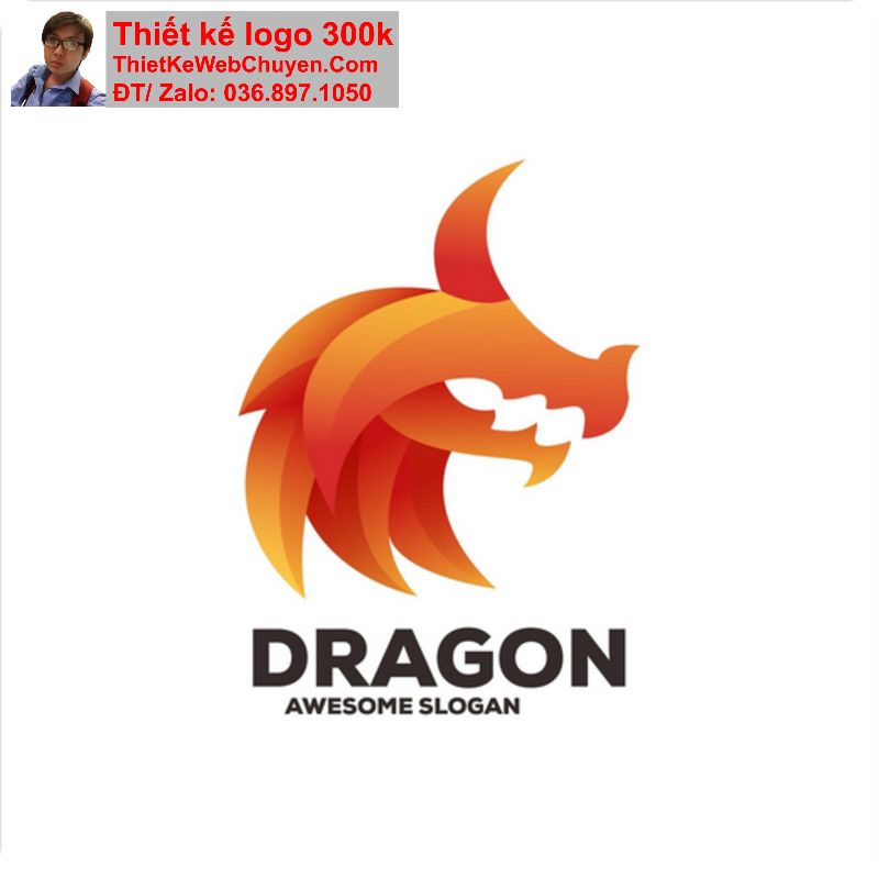 Thiết kế logo con rồng Thiết kế logo con rồng