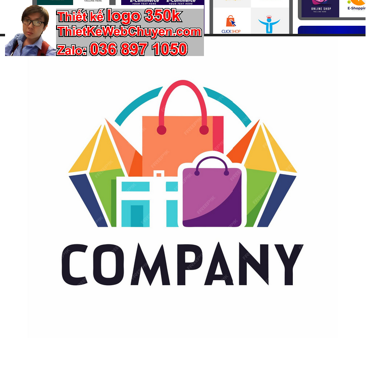 Thiết kế logo công ty Ecommerce
