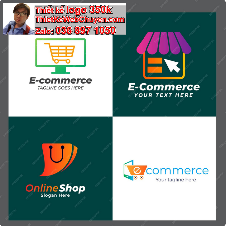 Thiết kế logo công ty Ecommerce