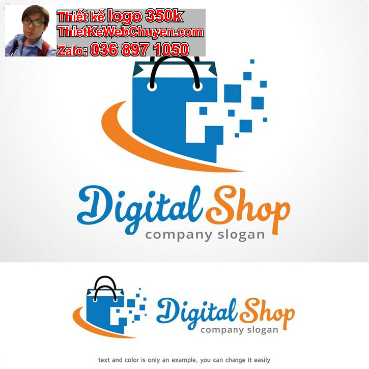 Thiết kế logo công ty Ecommerce