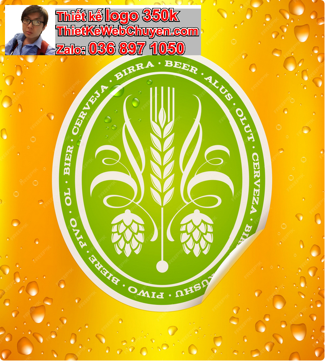 Thiết kế logo công ty bia nước ngọt