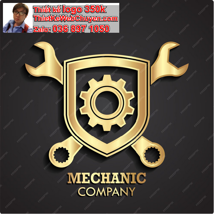 Thiết kế logo công ty cơ khí