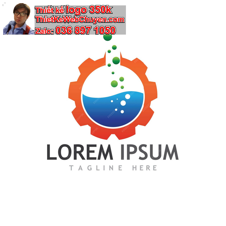 Thiết kế logo công ty hóa chất