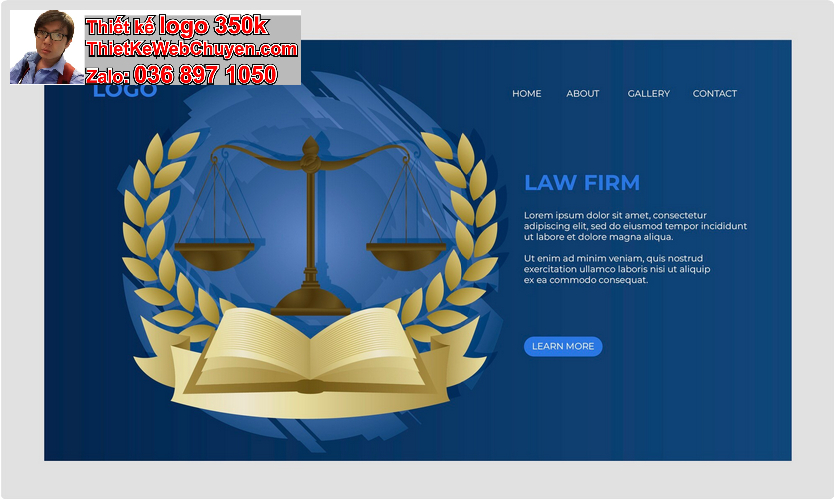 Thiết kế logo công ty luật sư