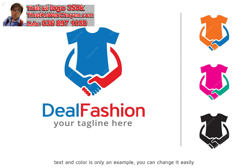 Thiết kế logo công ty may đồng phục